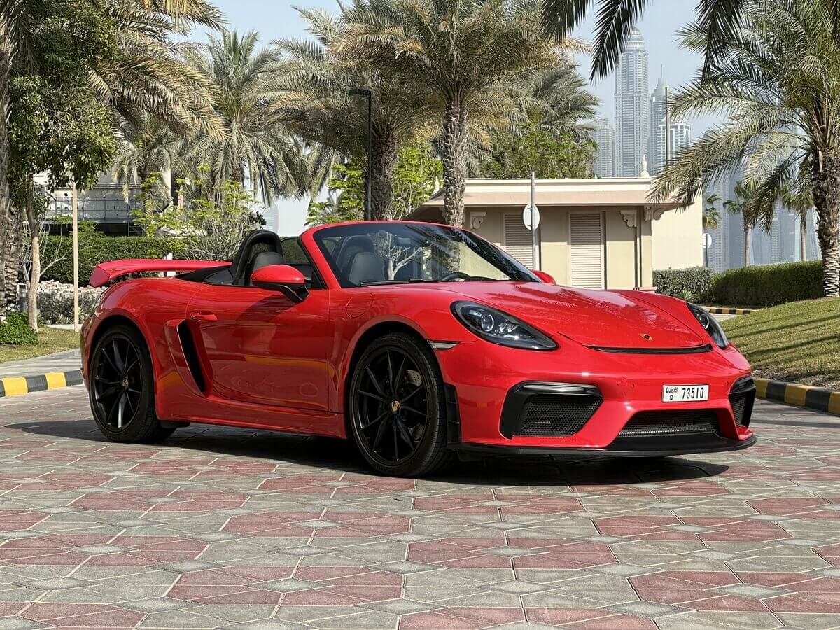 Book PORSCHE BOXSTER with Sky Luxse